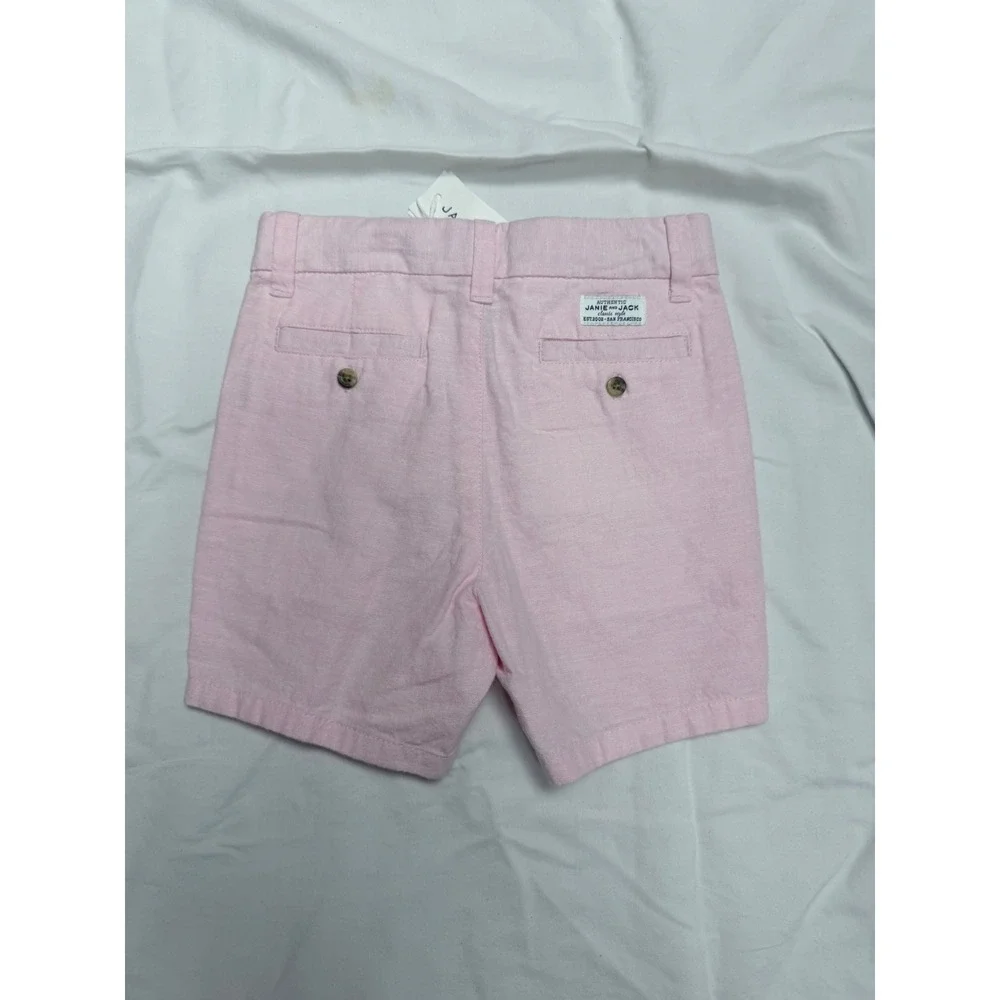 Janie and Jack Pink Linen Blend Shorts Toddler 18-24 Months NWT